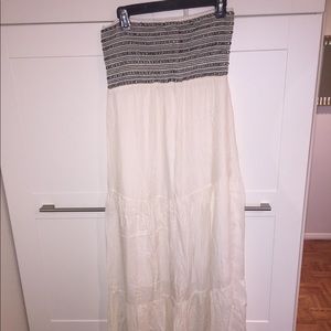 Black & White Maxi Dress